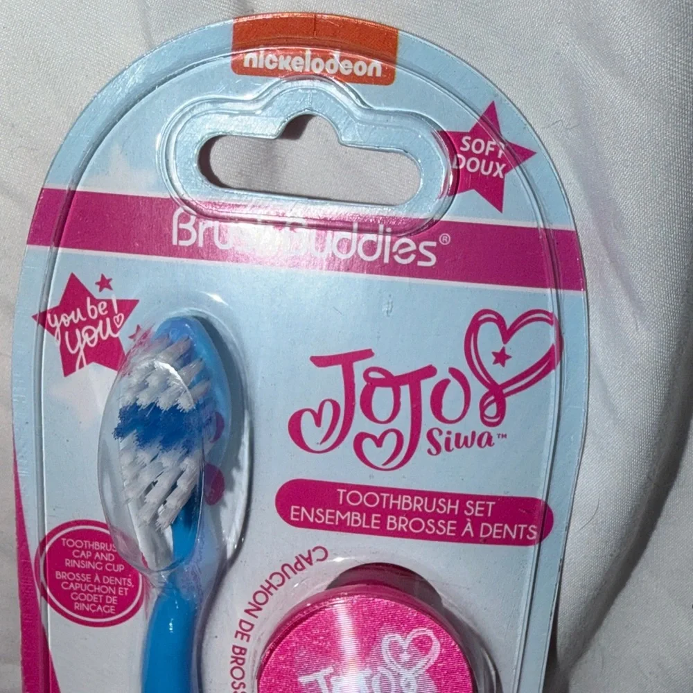 JoJo Siwa Blue Toothbrush and Colorful Cup Set‎